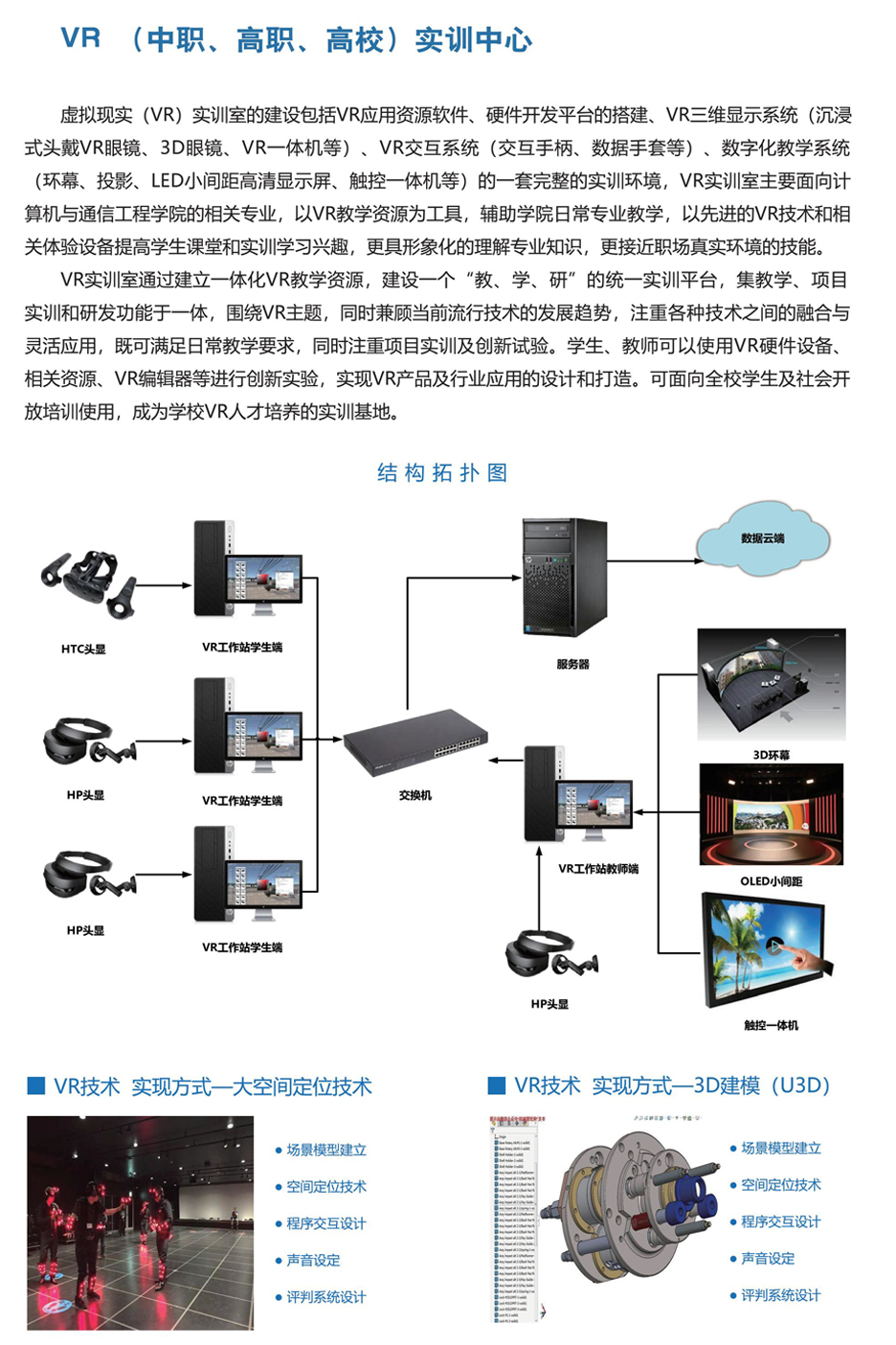 vr（中职、高职、高校）实训中心